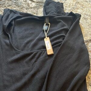 Skims ribbed lounge dress